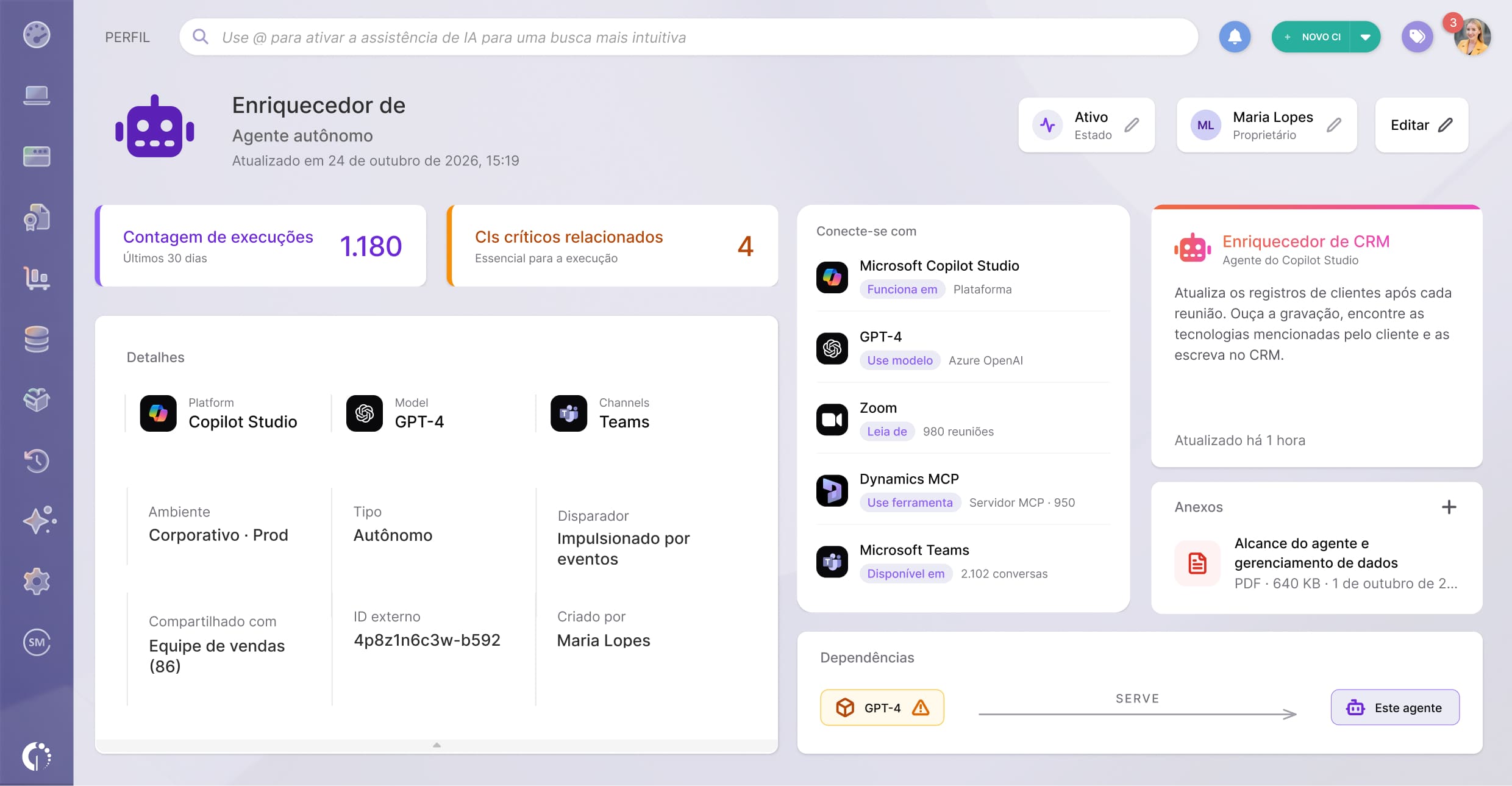 Explorador de Ativos de IA no InvGate Asset Management