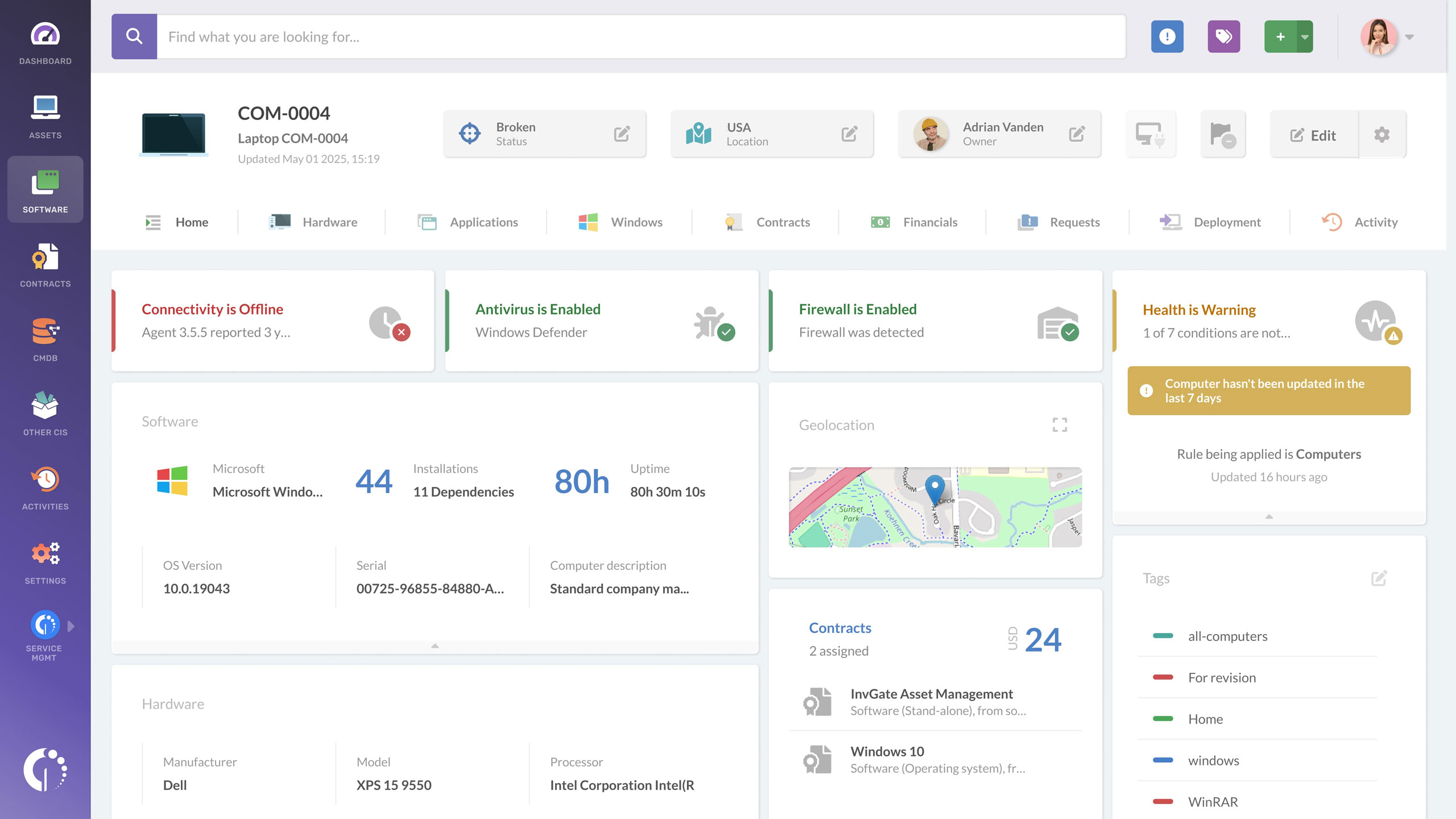 The smart IT Asset Management solution