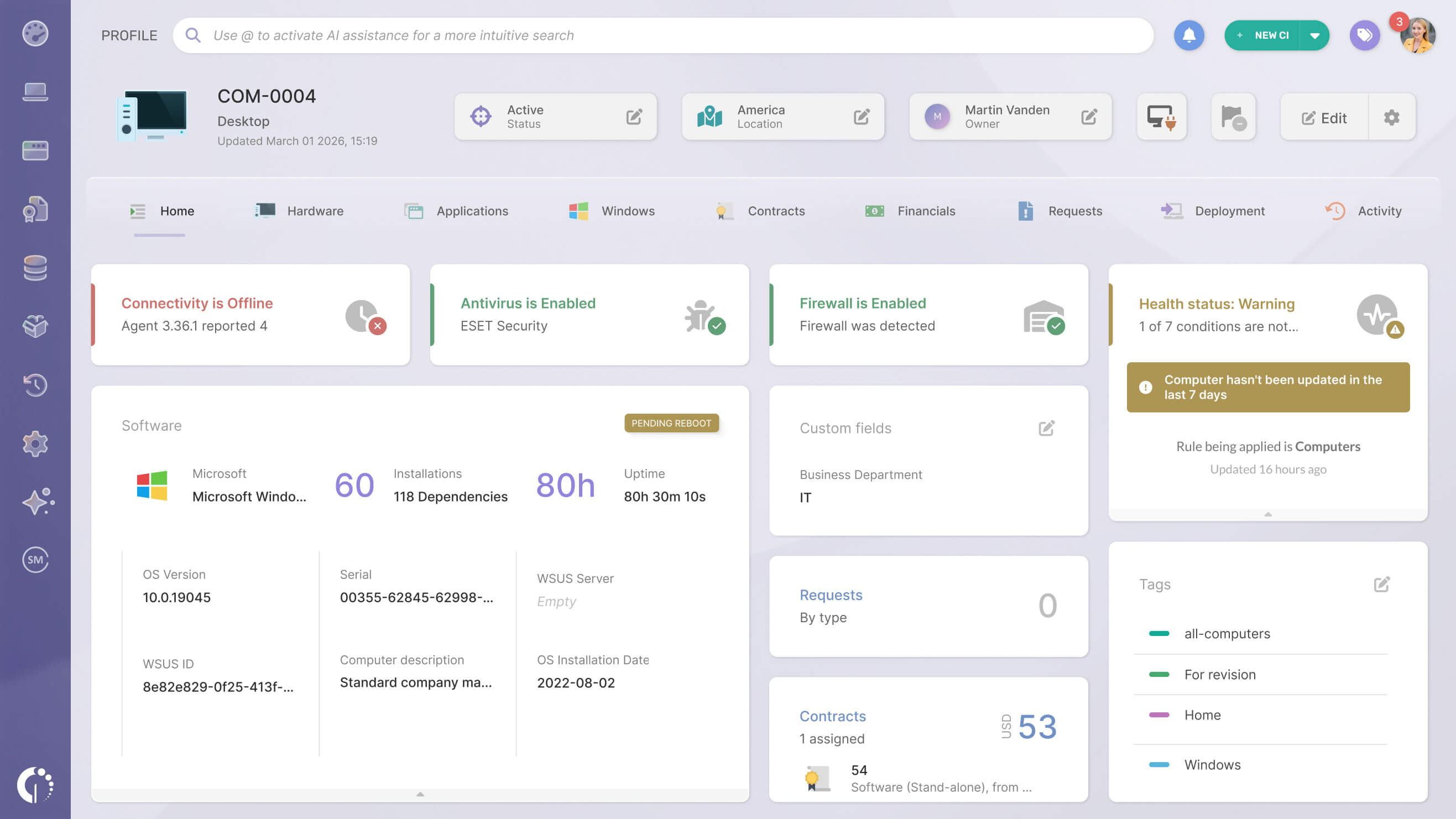 <textGradientAi>Smarter</textGradientAi> IT Asset Management