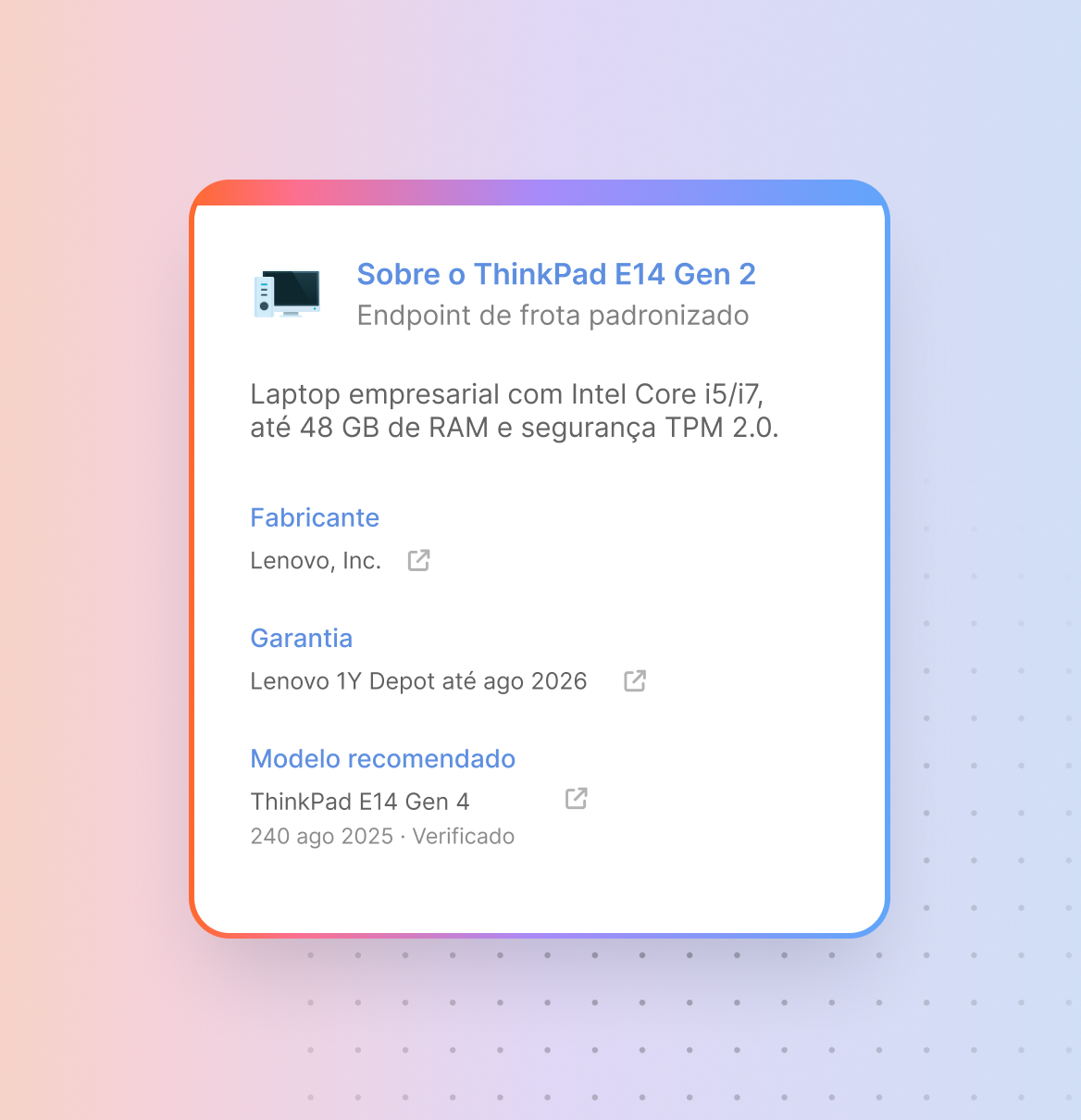 Os dados aparecem onde você precisa