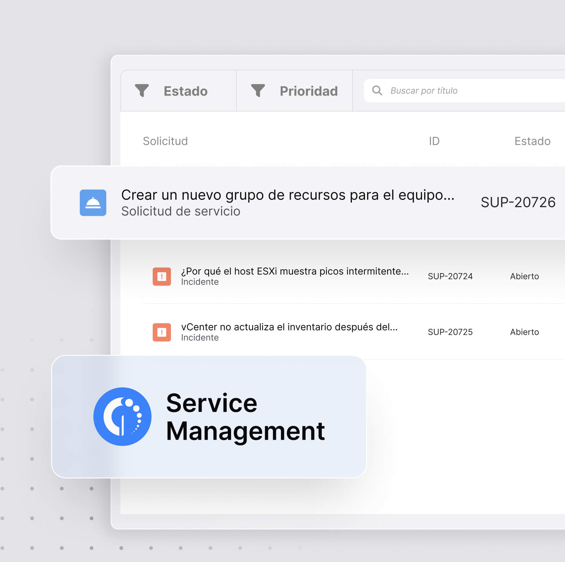 Integración con InvGate Service Management