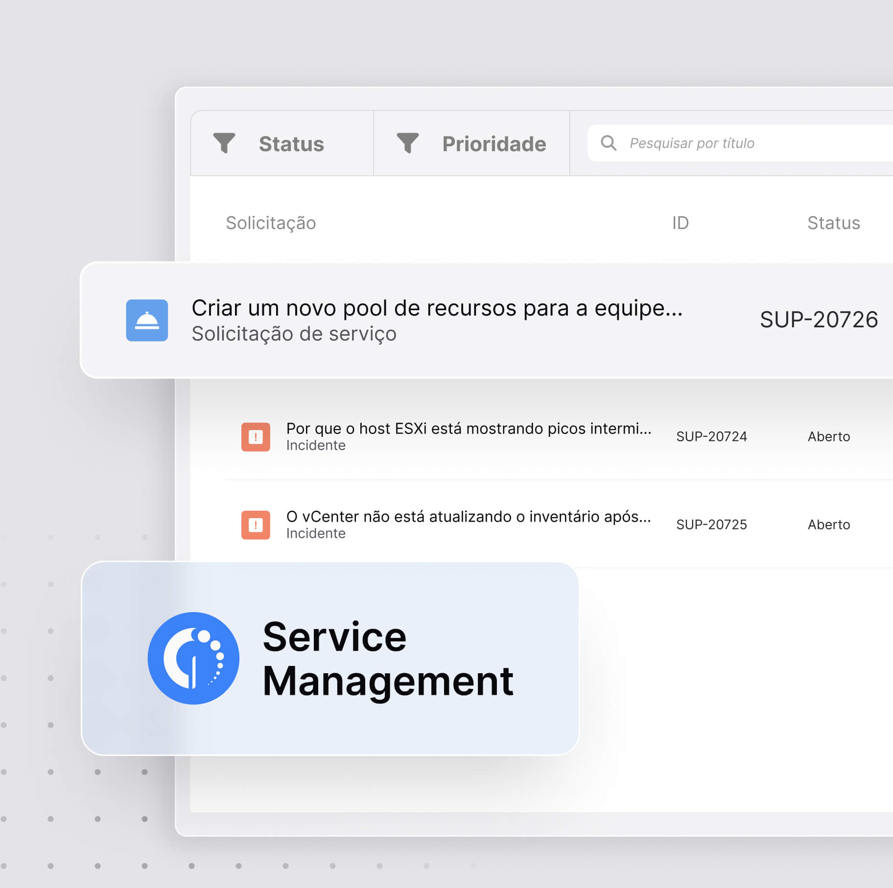 Integração com o InvGate Service Management