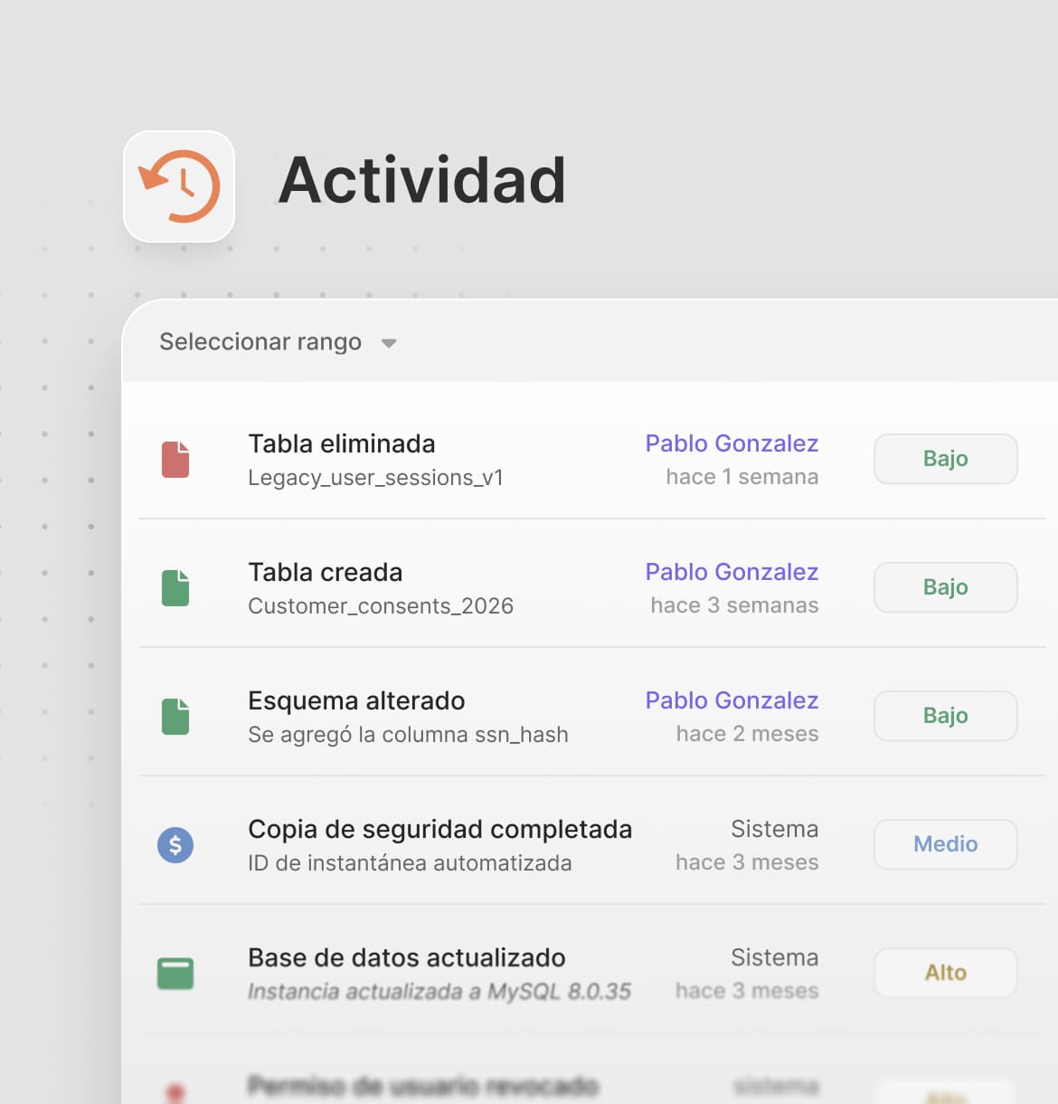 La base de datos que nadie recordaba, encontrada antes que la auditoría