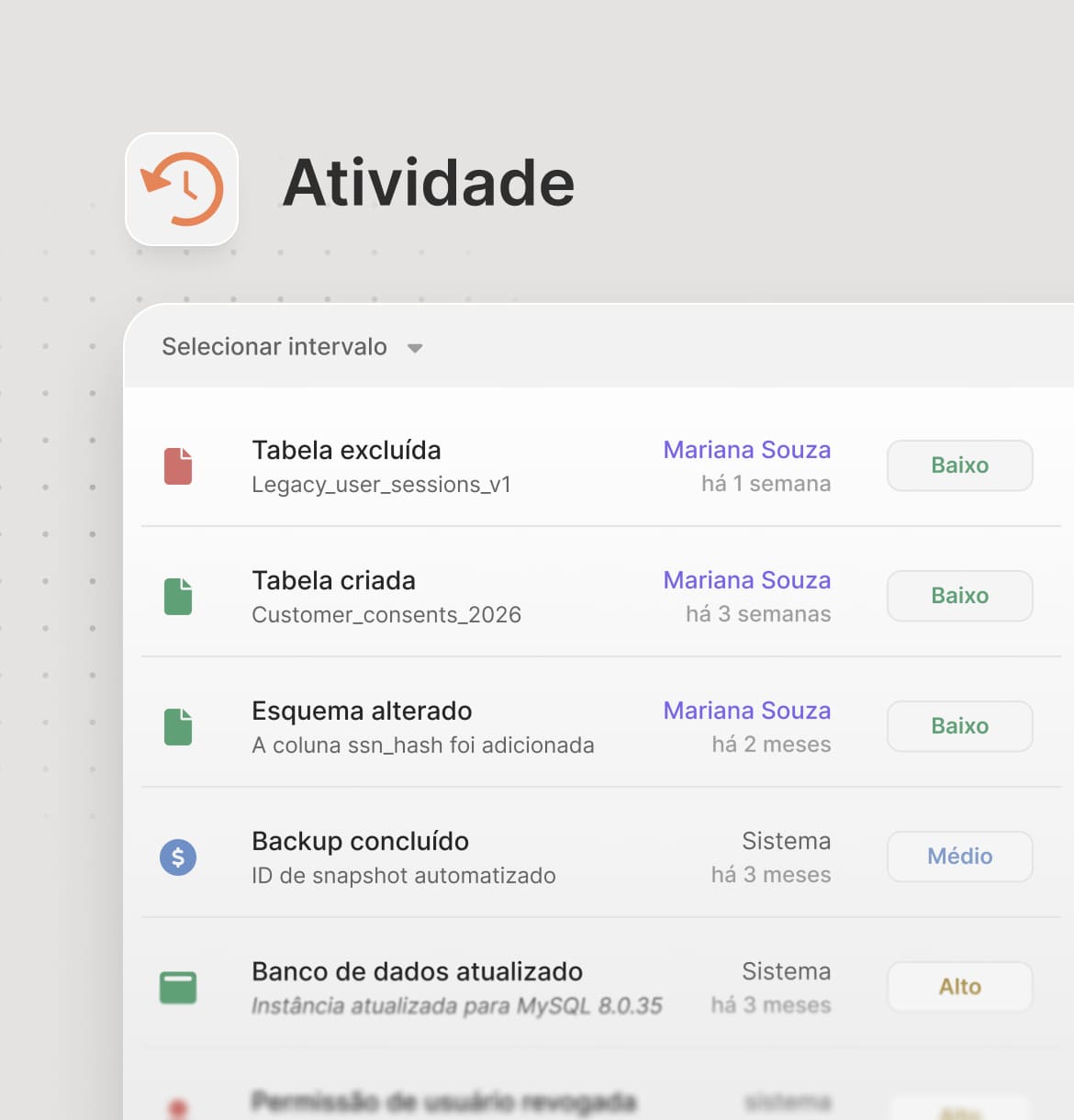 O banco de dados que ninguém lembrava, encontrado antes da auditoria