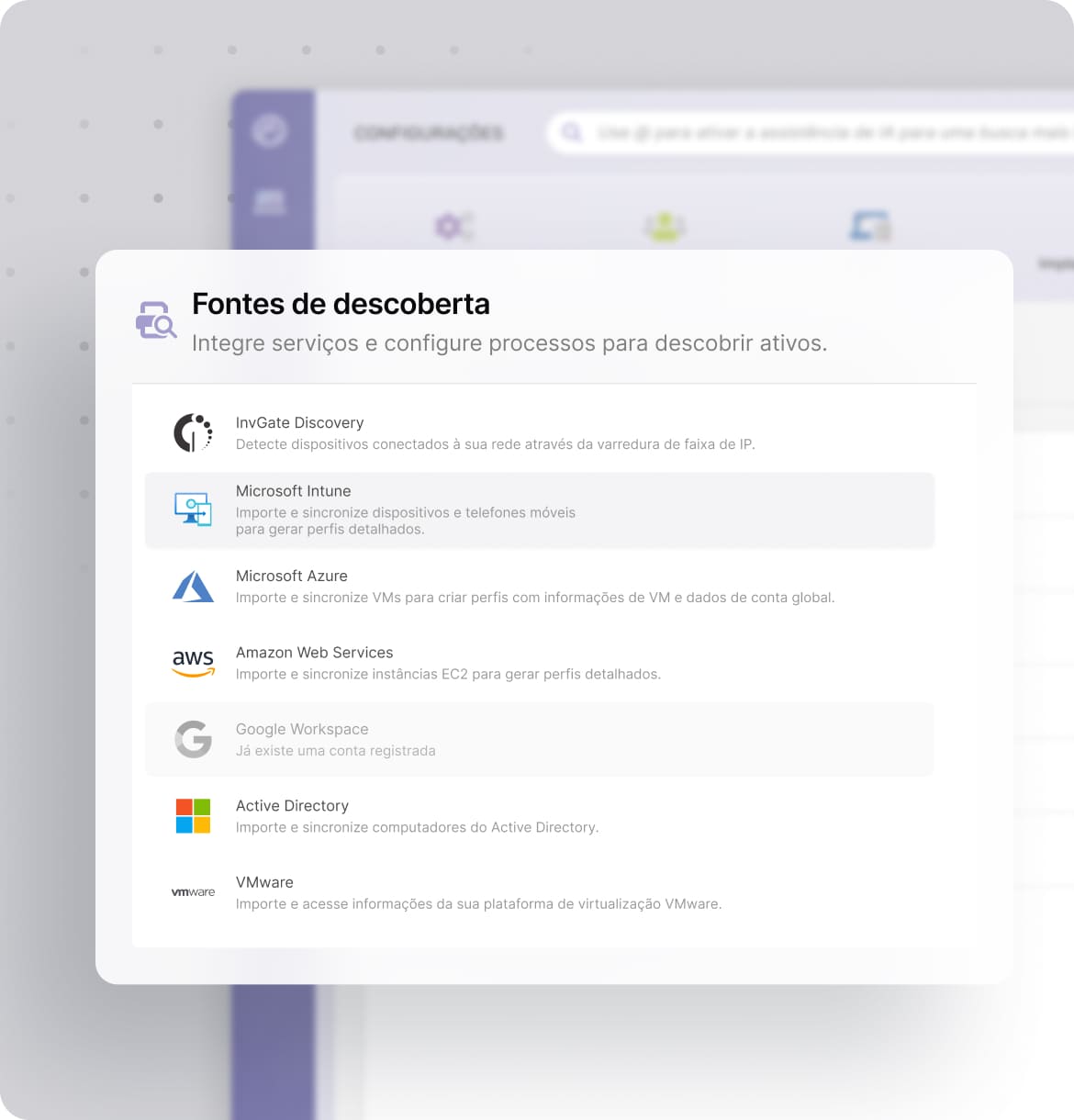 Uma plataforma que se conecta com toda a sua stack
