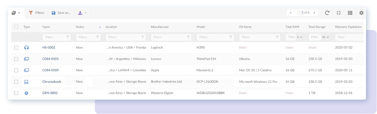 Cria informes detalhados e personalizados