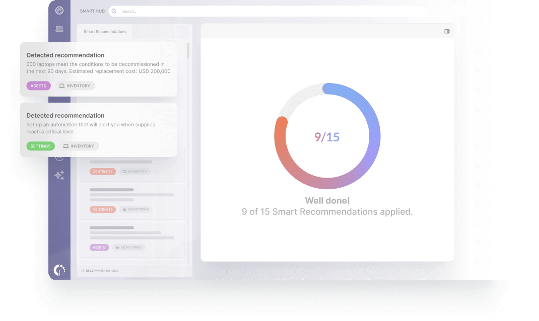 Intelligence maps the way, you control the journey