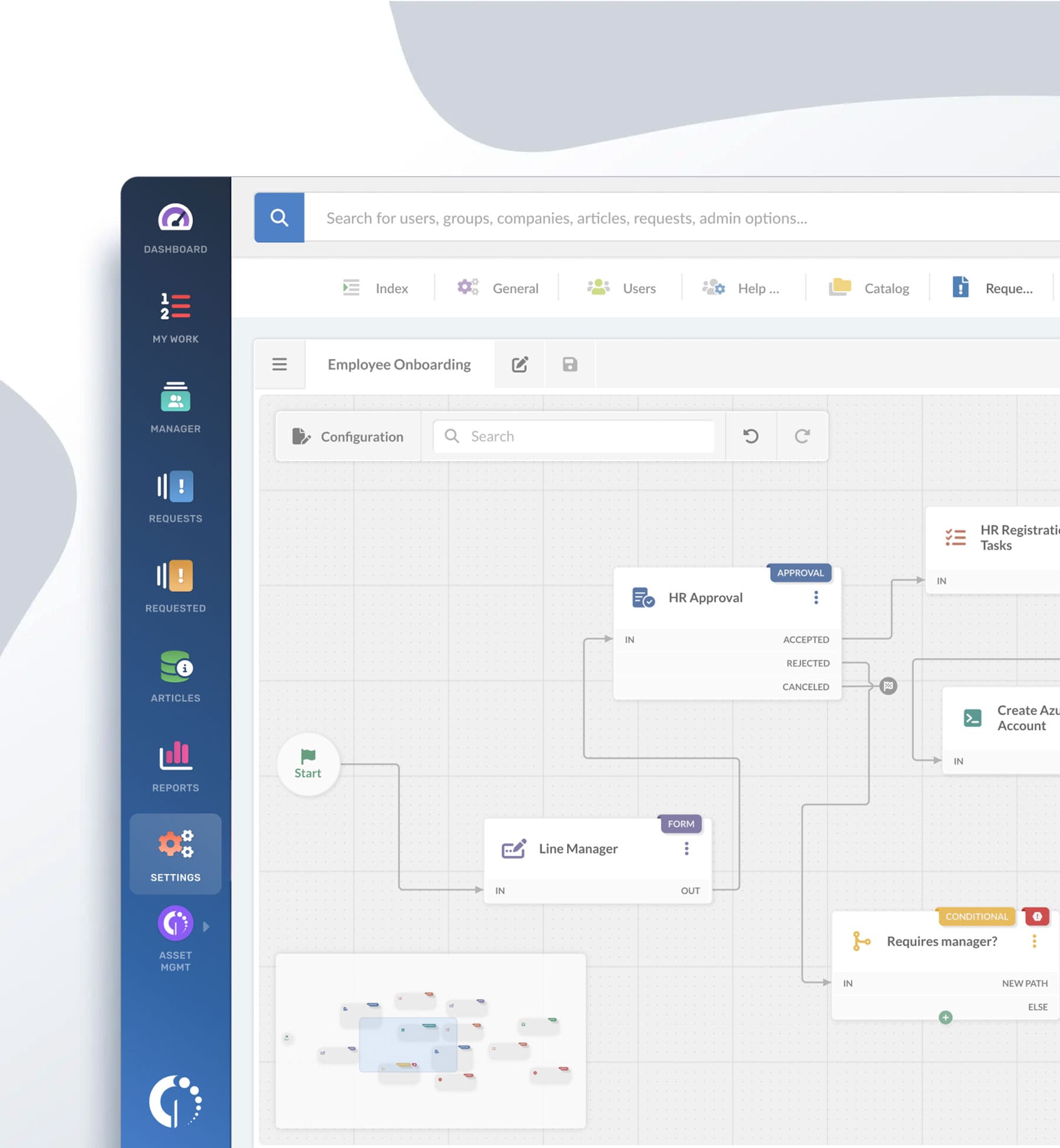 Agilize as operações com processos automatizados