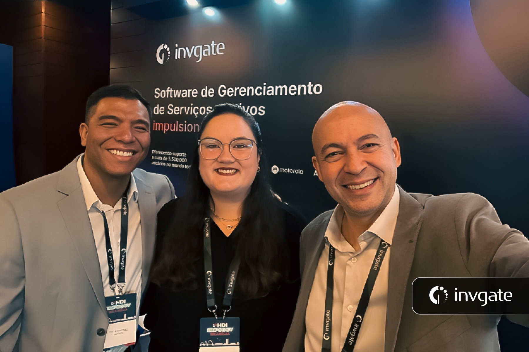 A InvGate esteve presente no HDI EXPOGOV 2026