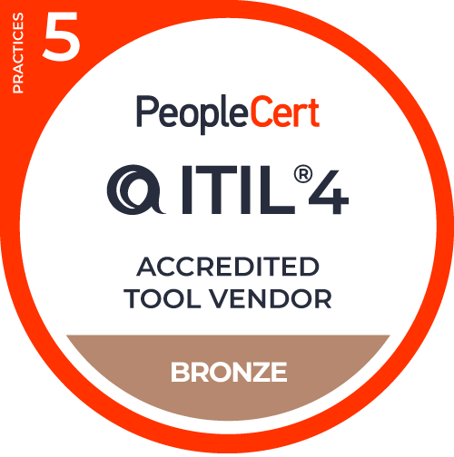 Service Desk v7 bronze logo