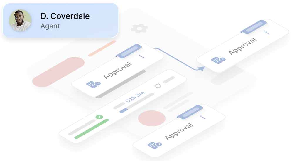 Agents resolve with full context