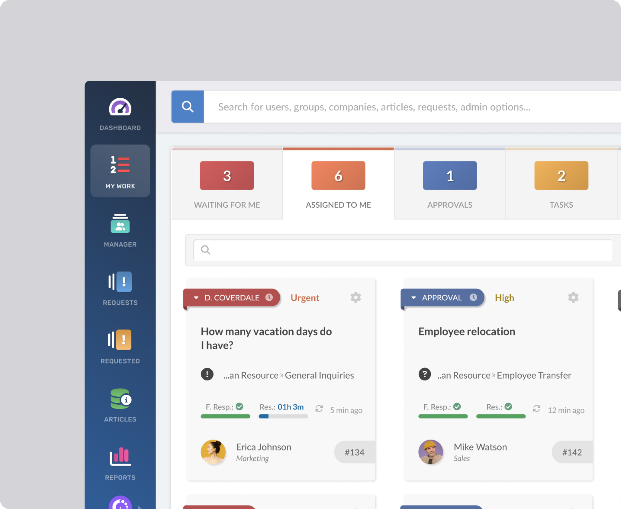 Knowledge Base for Problem Resolution