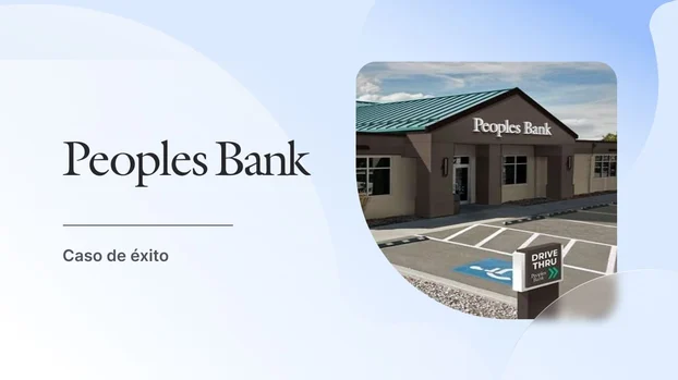 Cómo Peoples Bank alineó 24 departamentos usando InvGate Service Management