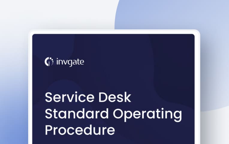 Service Desk Standard Operating Procedure