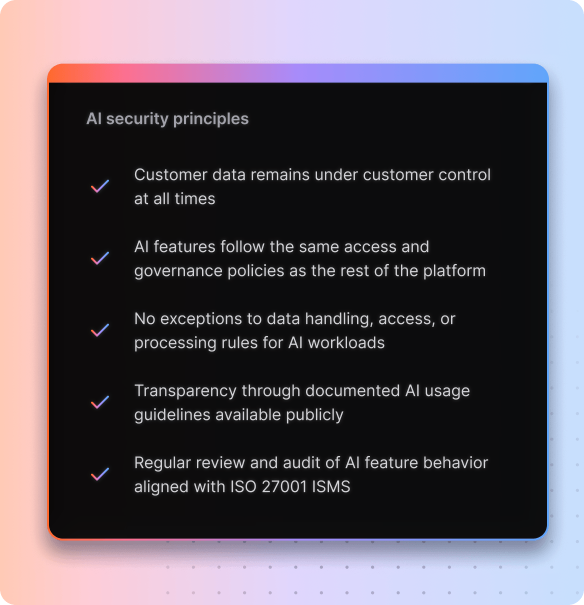 AI & cloud security practices