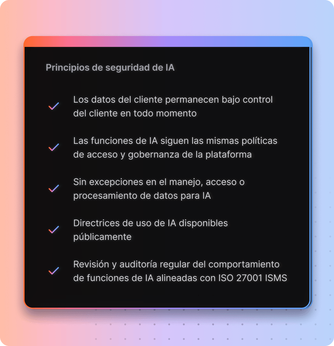 Prácticas de seguridad de IA y nube