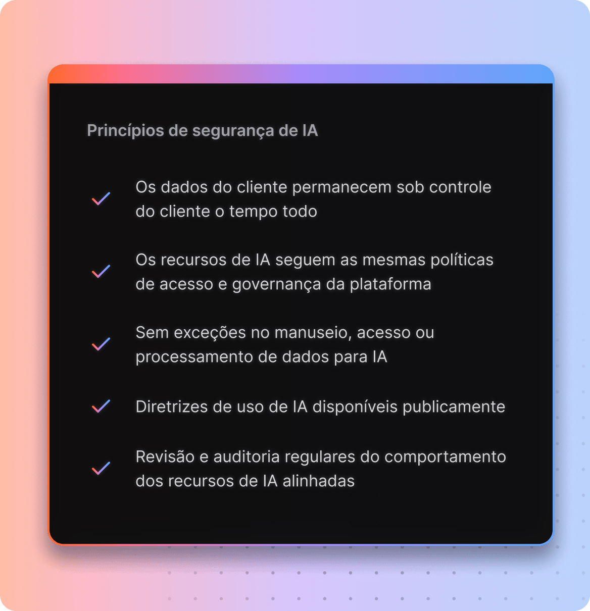 Práticas de segurança de IA e nuvem