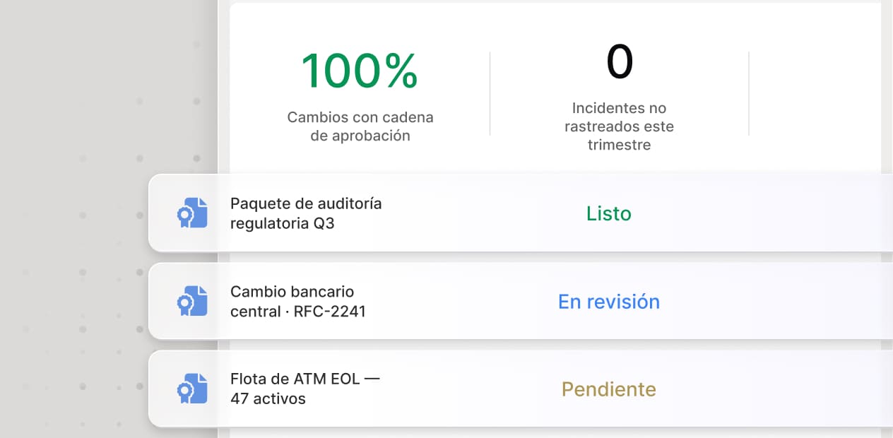 Registro de auditoría completo