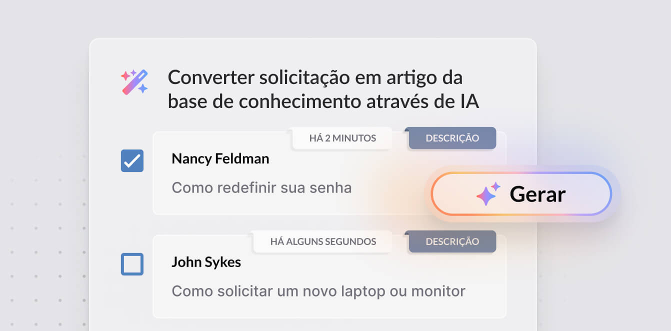 Geração de artigos com assistência de IA