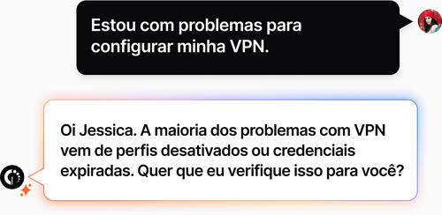 Agente Virtual de Serviço com IA