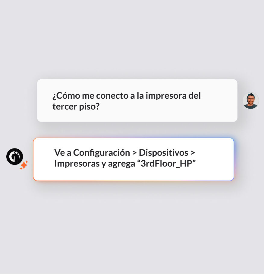 Se siente como hablar con una persona
