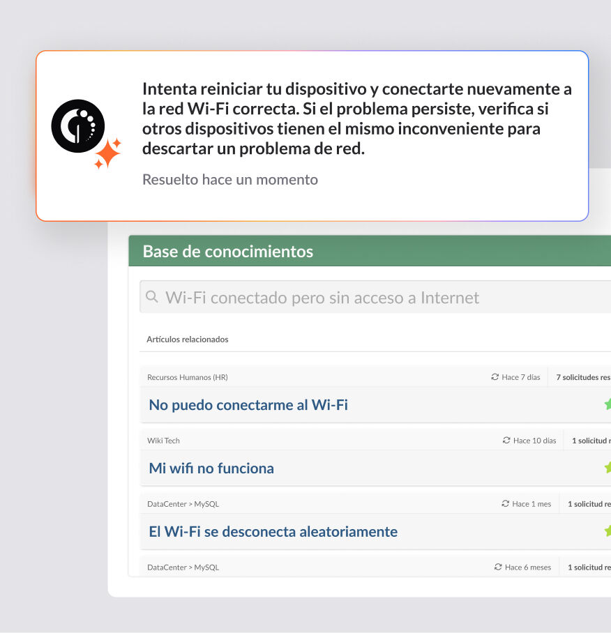 Menos tickets, más productividad