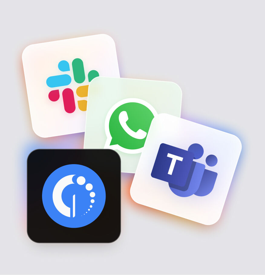 Conecte-se com suas equipes onde quer que estejam