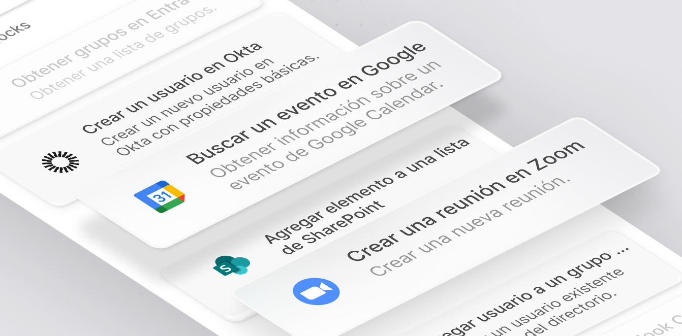 Conecta todo tu stack tecnológico