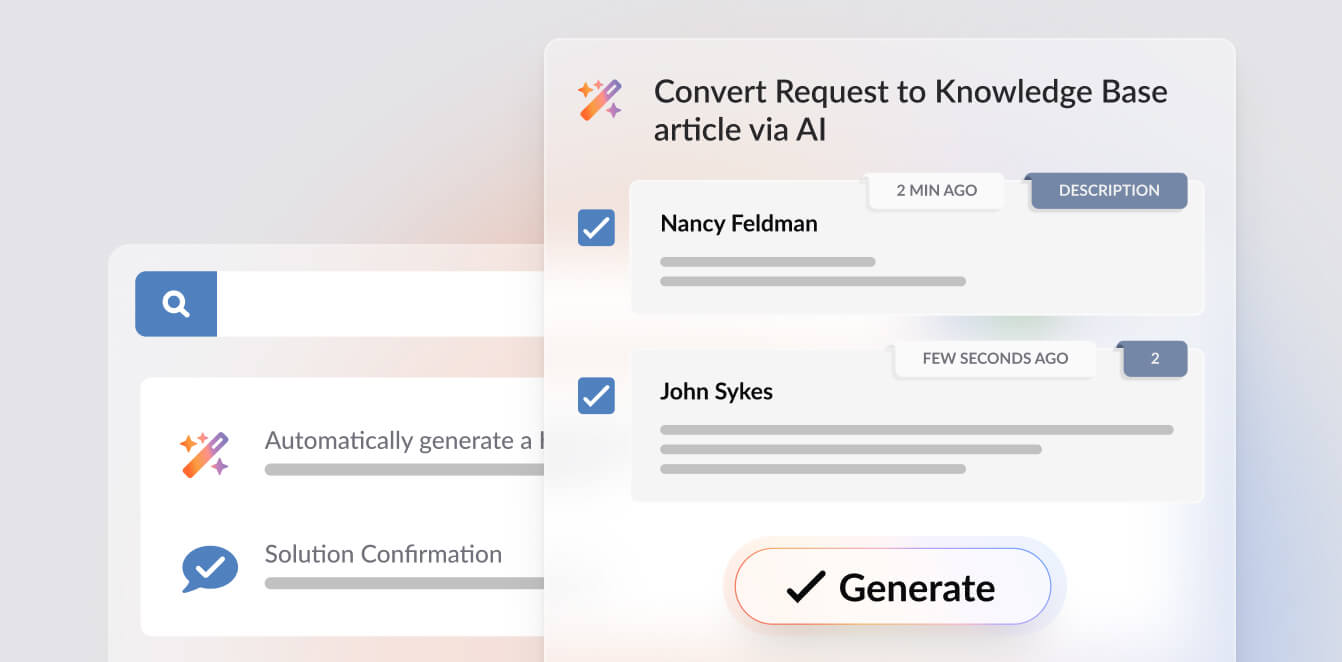 Transform resolutions into articles
