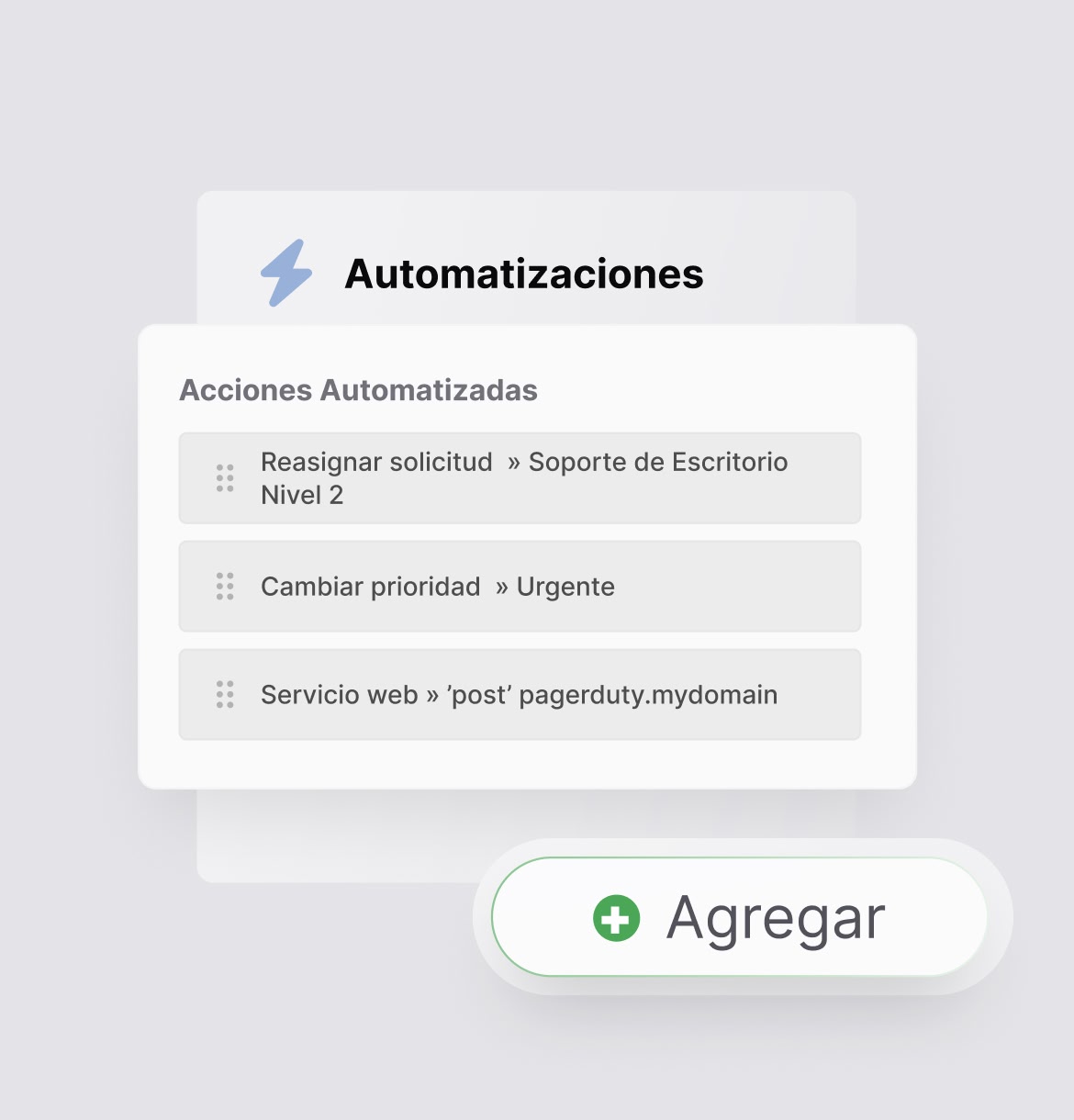 Automatiza las actividades de gestión de problemas