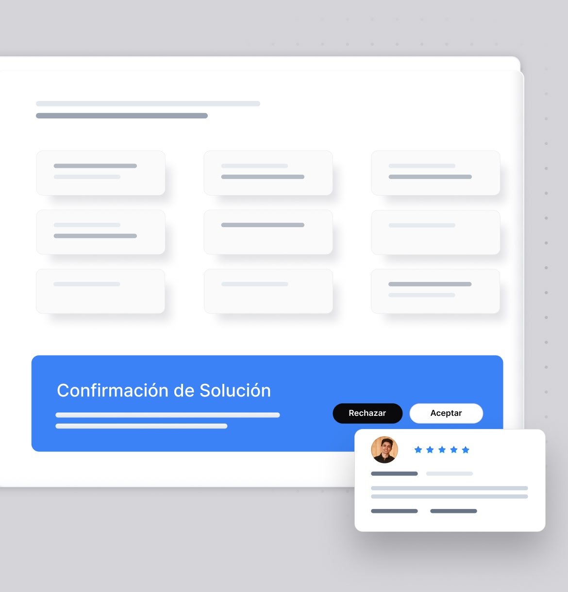 Actualización global de solicitudes