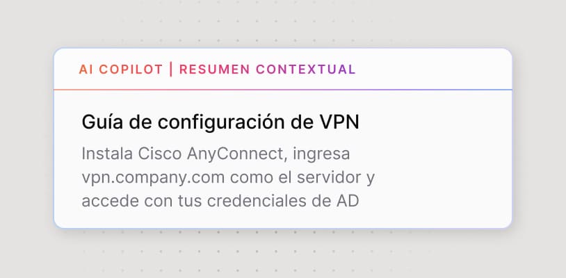 Resúmenes de artículos en la conversación