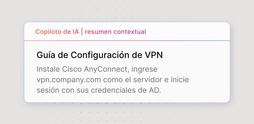 Resúmenes de artículos en la conversación
