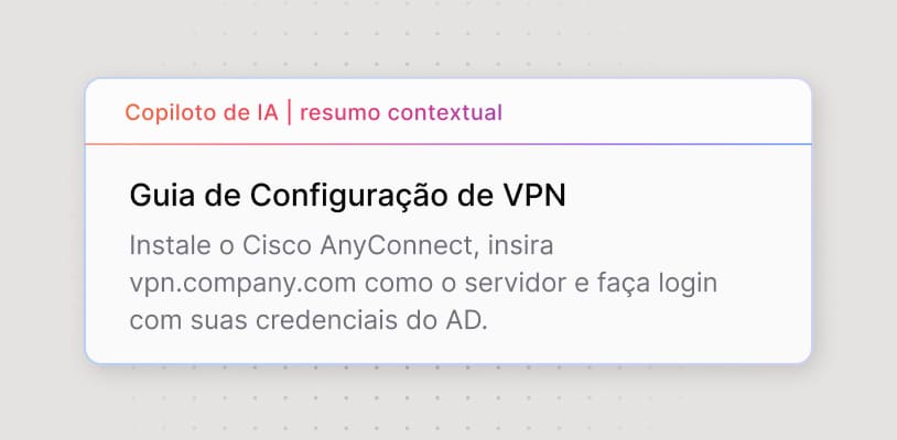 Resumos de artigos na conversa