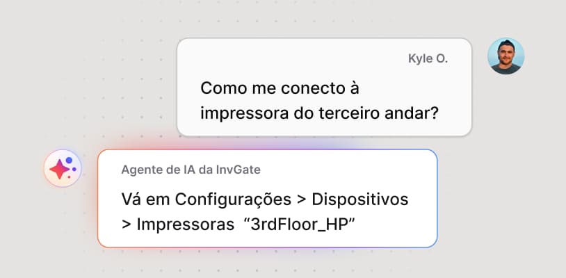 Linguagem natural, respostas instantâneas