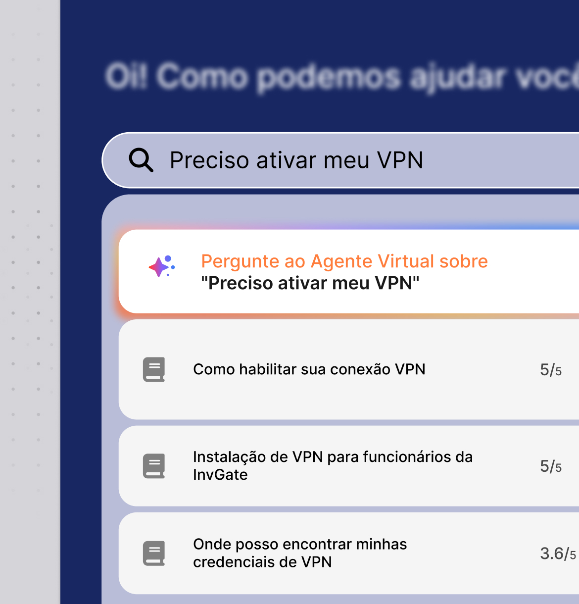 Resolva problemas antes que virem tickets