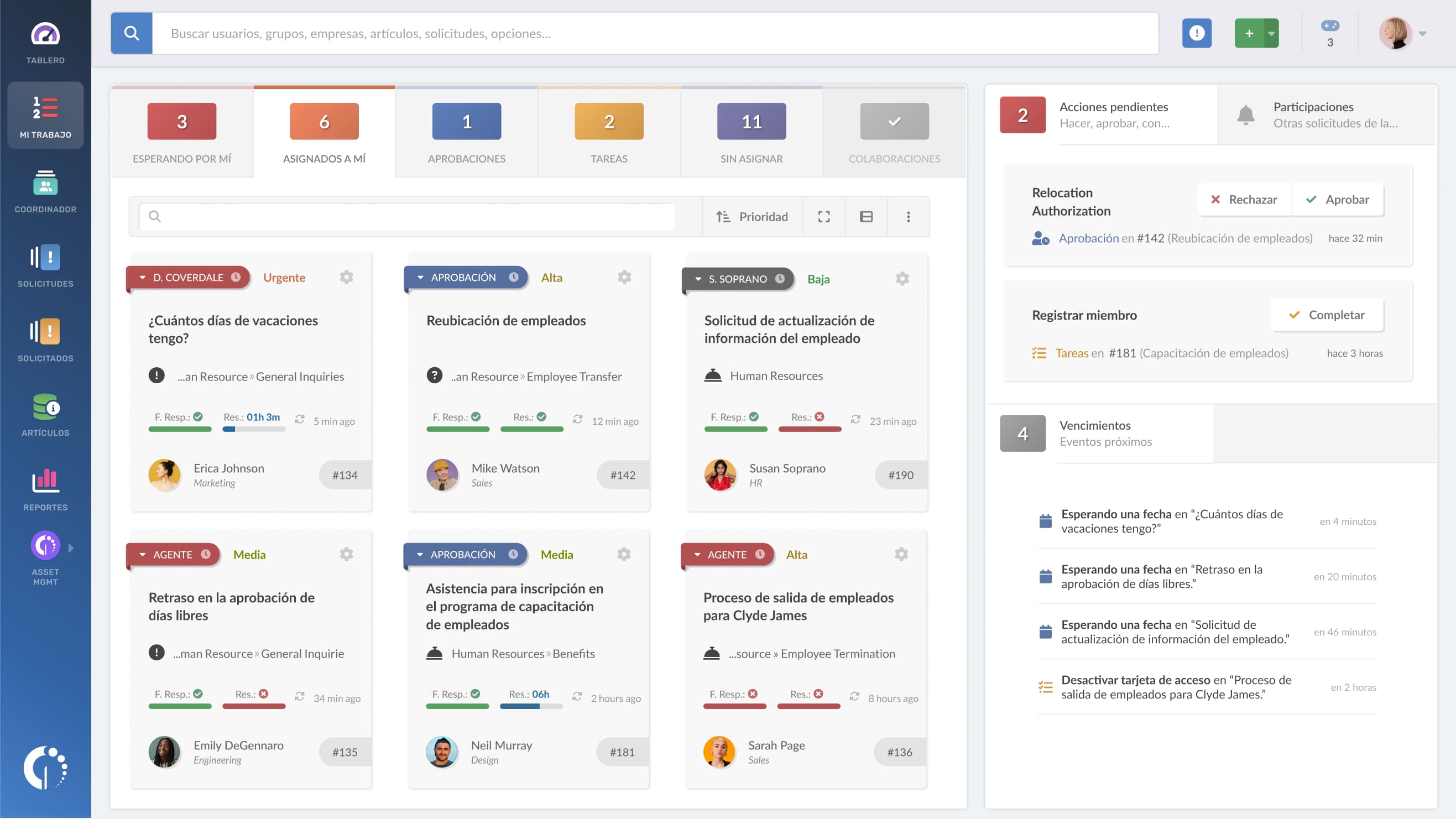 Una solución de Gestión de Servicios preparada para el futuro