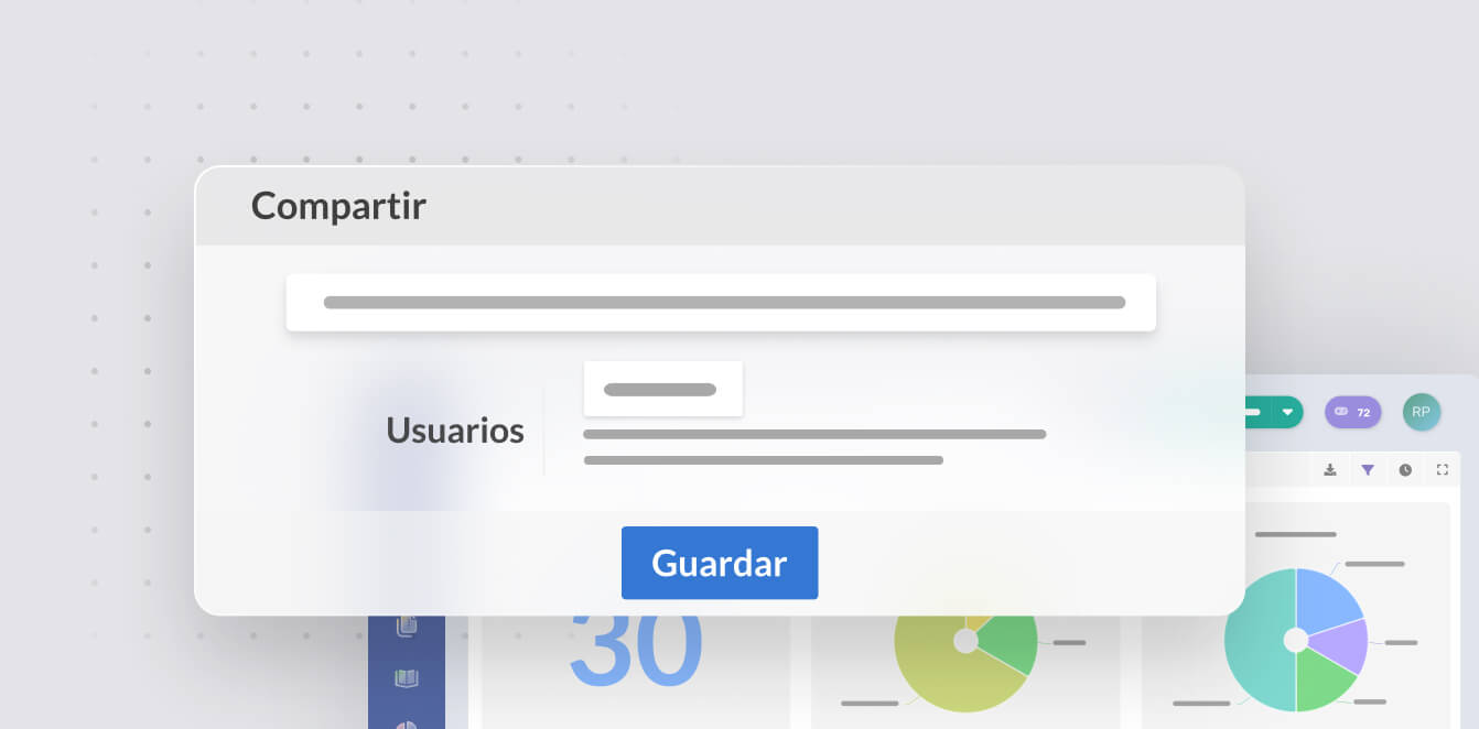 Comparte tableros con stakeholders