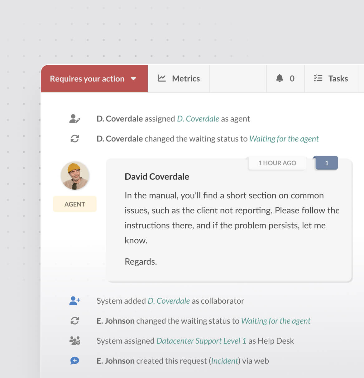 Audit trail & activity logs