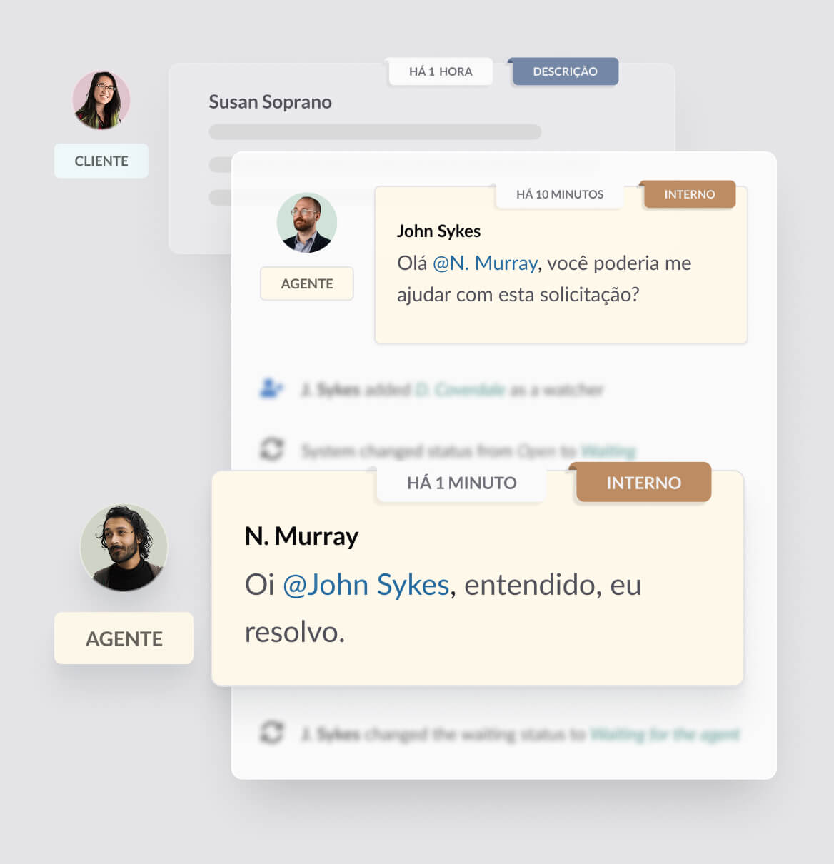 Trilha de auditoria e logs de atividades