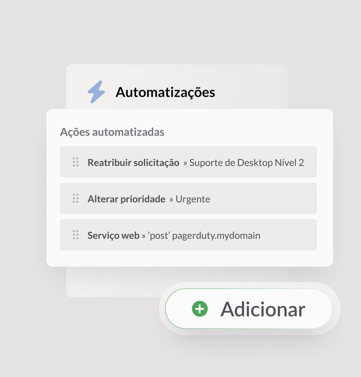Maximizar a produtividade com ações automatizadas