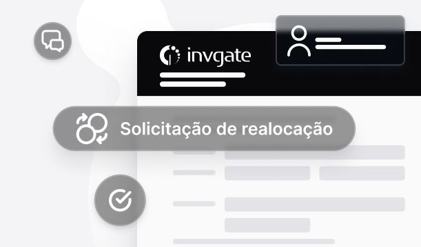 Solicitação de realocação