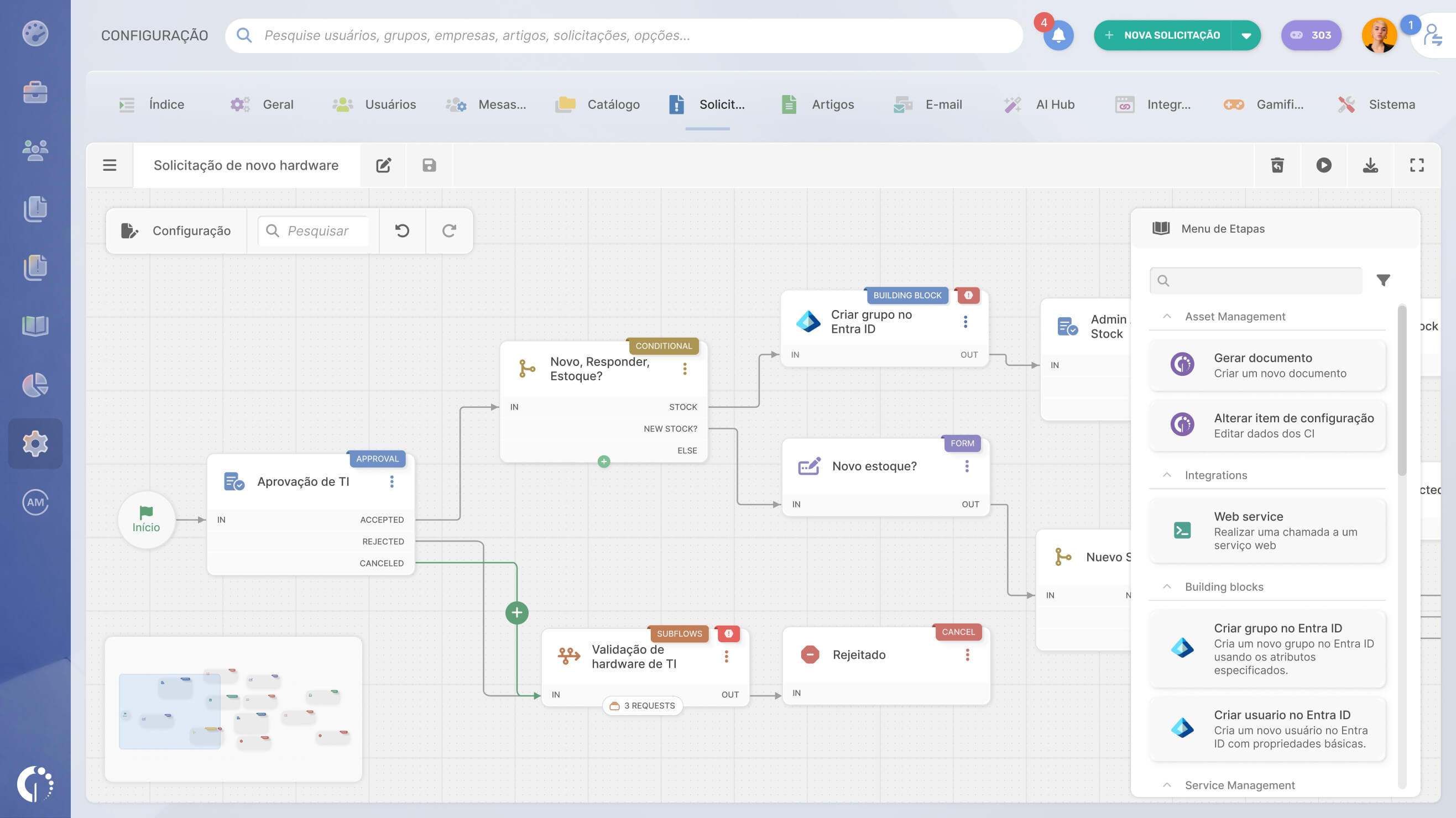 Automatize seus fluxos de trabalho sem código