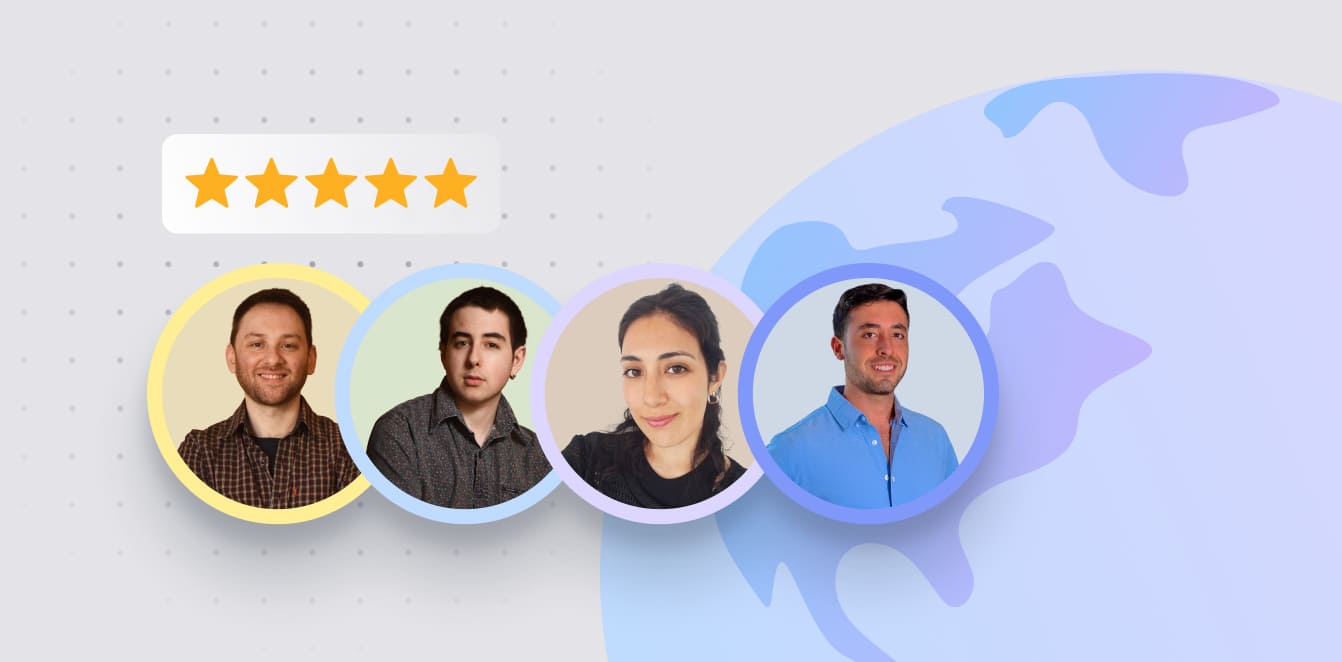 Expert support, every step of the way