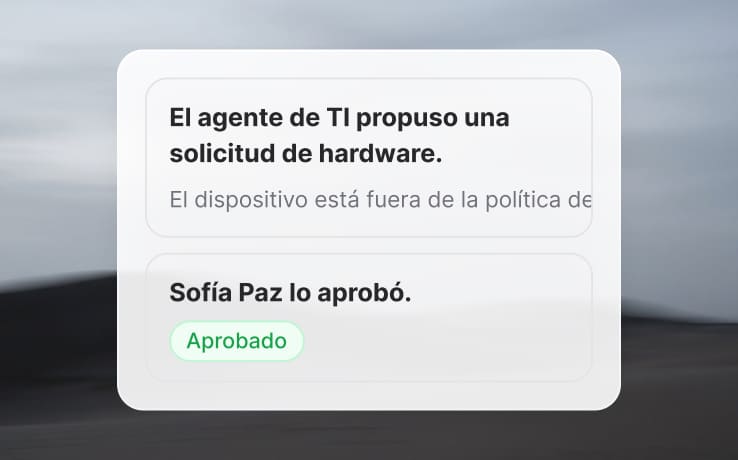 Un historial en cada solicitud
