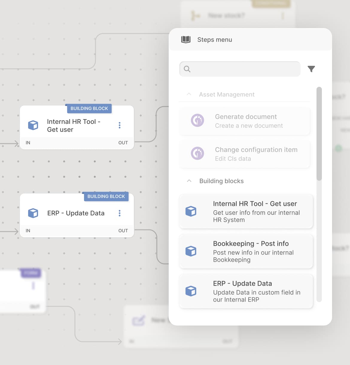 Build advanced ITSM workflows without coding