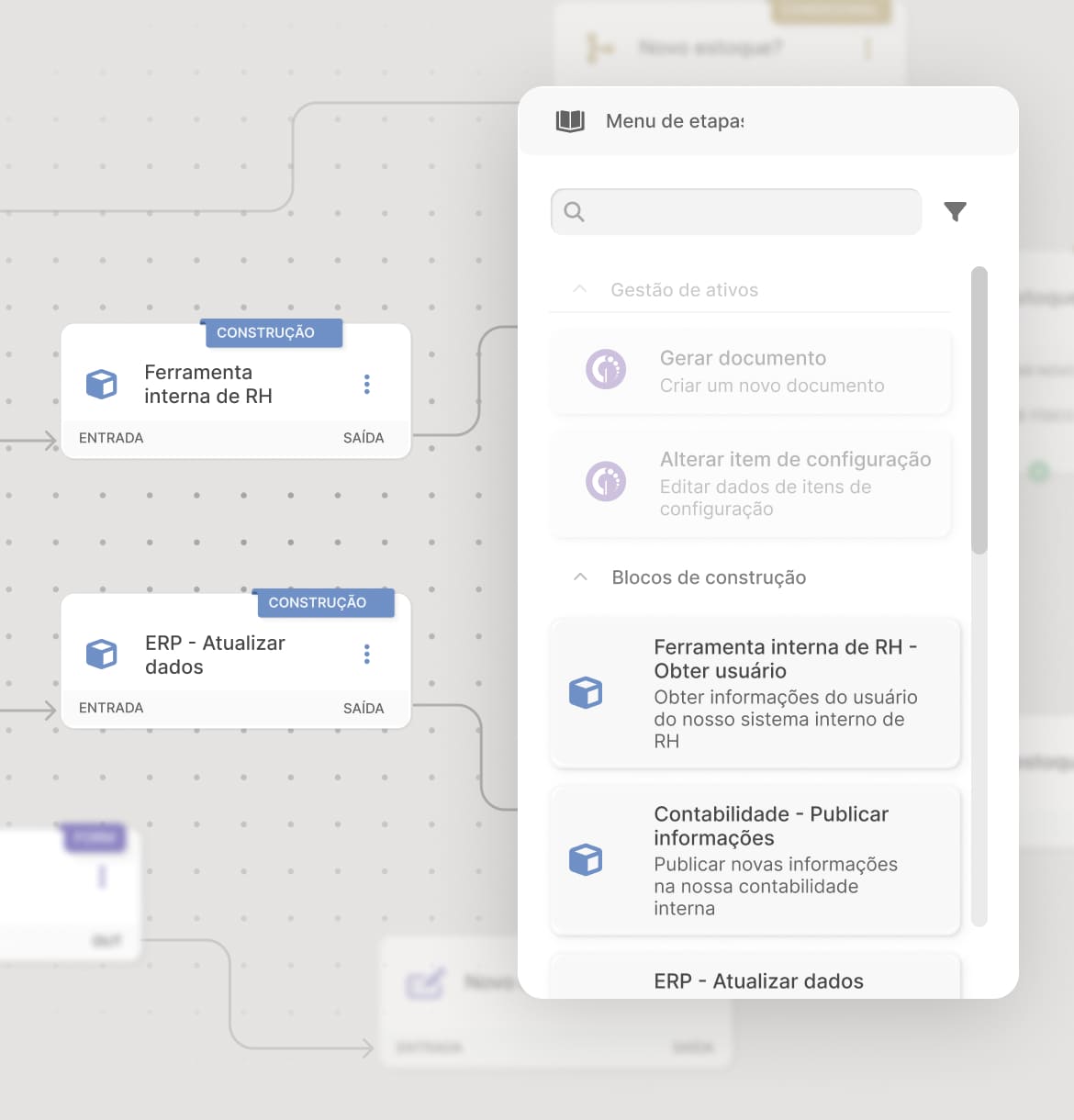 Crie processos avançados de ITSM sem escrever código